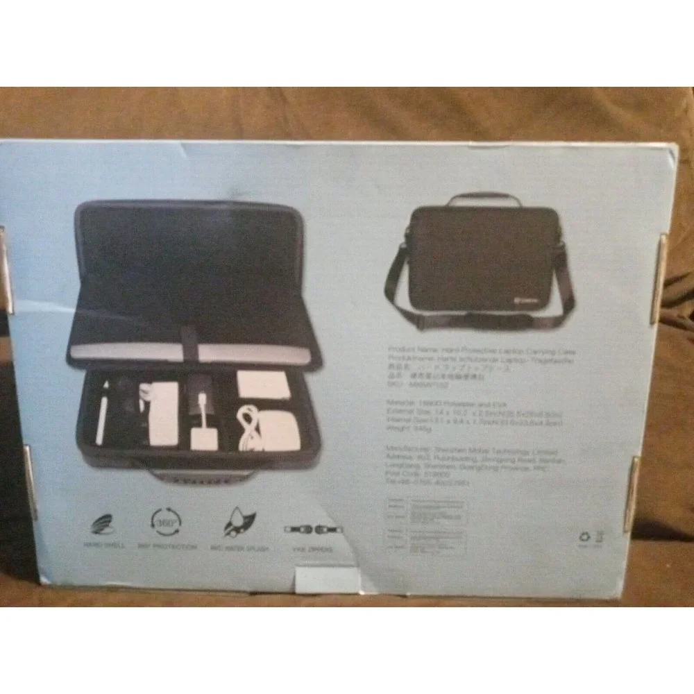 Smatree A361B Hard Protective Laptop Case Black Color Open Box